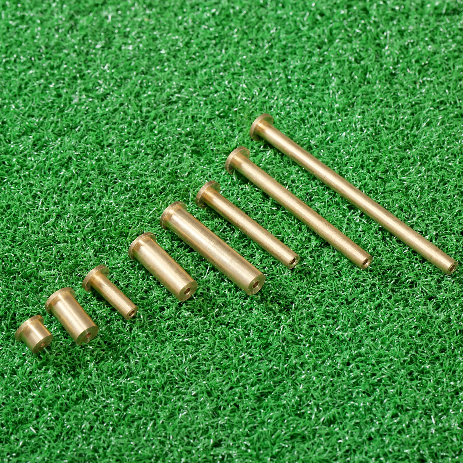 5 Sets/40Pcs 2g 4g 6g 8g Golf Club Shaft Tip Swing Weights Nail Plug Golf Weight Fit Wood Iron Shafts for .335 and .355 .370 Tip