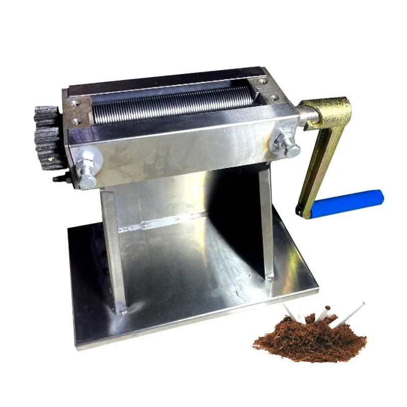 

Tobacco Leaf Shredder Machine 0.7mm 1mm Tabletop Tangerine Peel Chopping Machine Herbal Cutting Shredding Machine