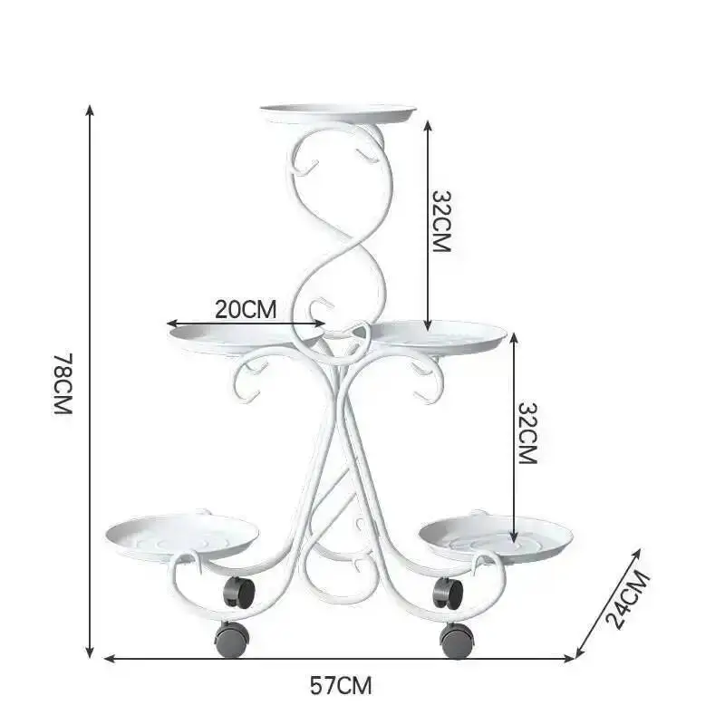 랙 디자이너 플라워 미학 실내 모던 라이트 럭셔리 식물 진열대 거실 발코니 플랜트레크 홈 가구