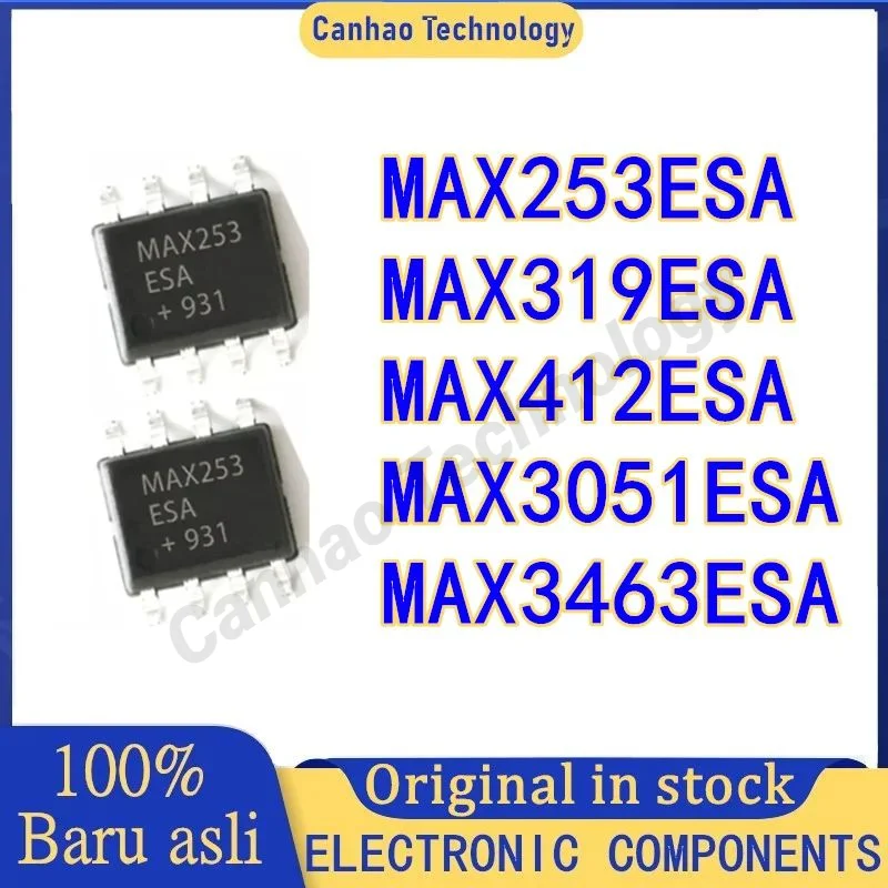 

10PCS MAX253ESA MAX319ESA MAX412ESA MAX3051ESA MAX3463ESA SOP-8 IC Chip 100% New Original in stock