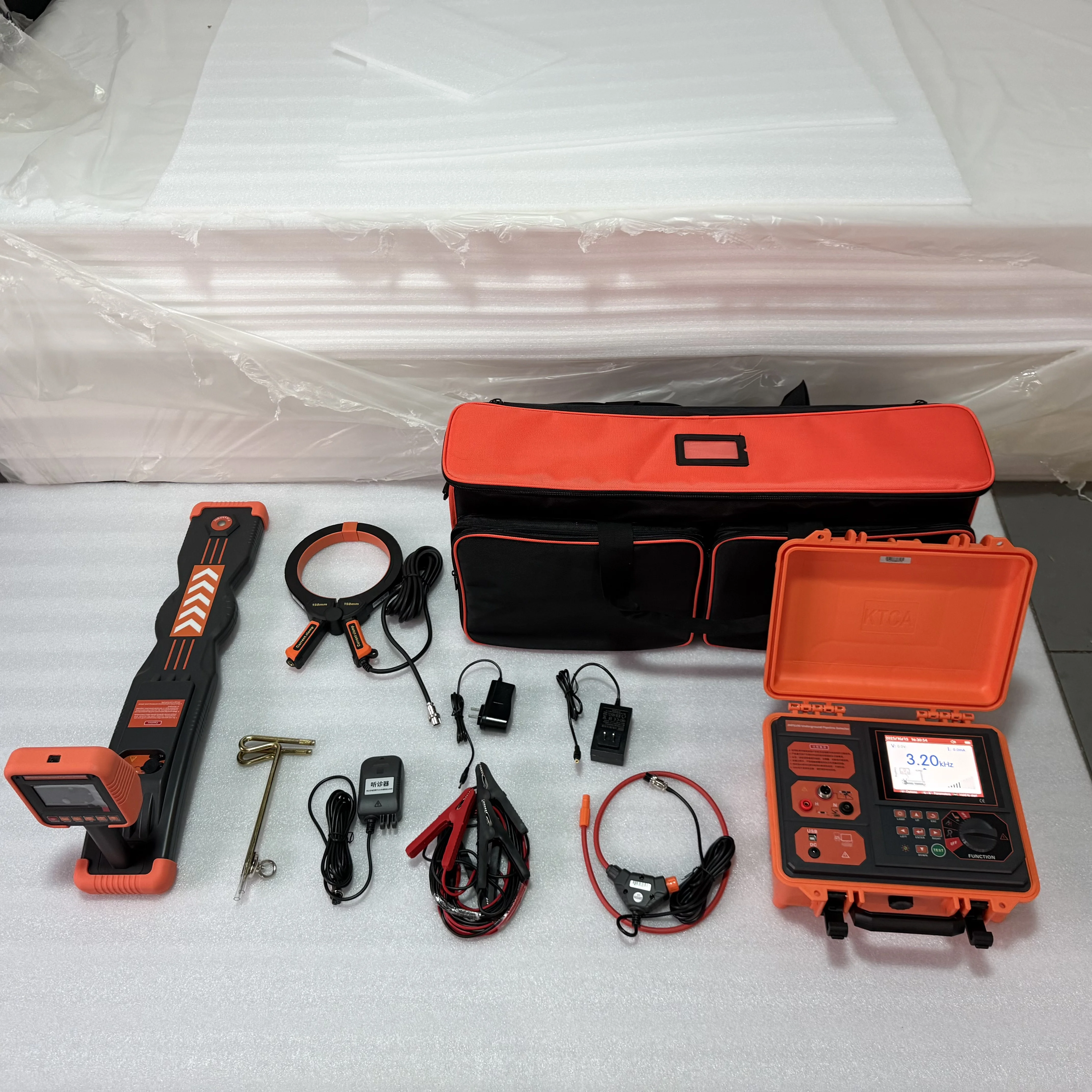 Underground Pipeline Electric Cable Fault Locator Electronic Underground Pipeline Detector (with compass) Cable Fault Locator