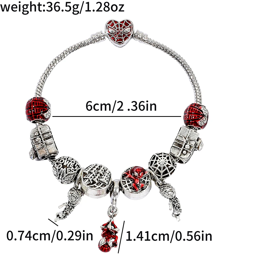 Marvel Series superheld Spider Man metalen hanger Coole en gepersonaliseerde feestspeelgoedcadeaus voor heren en dames