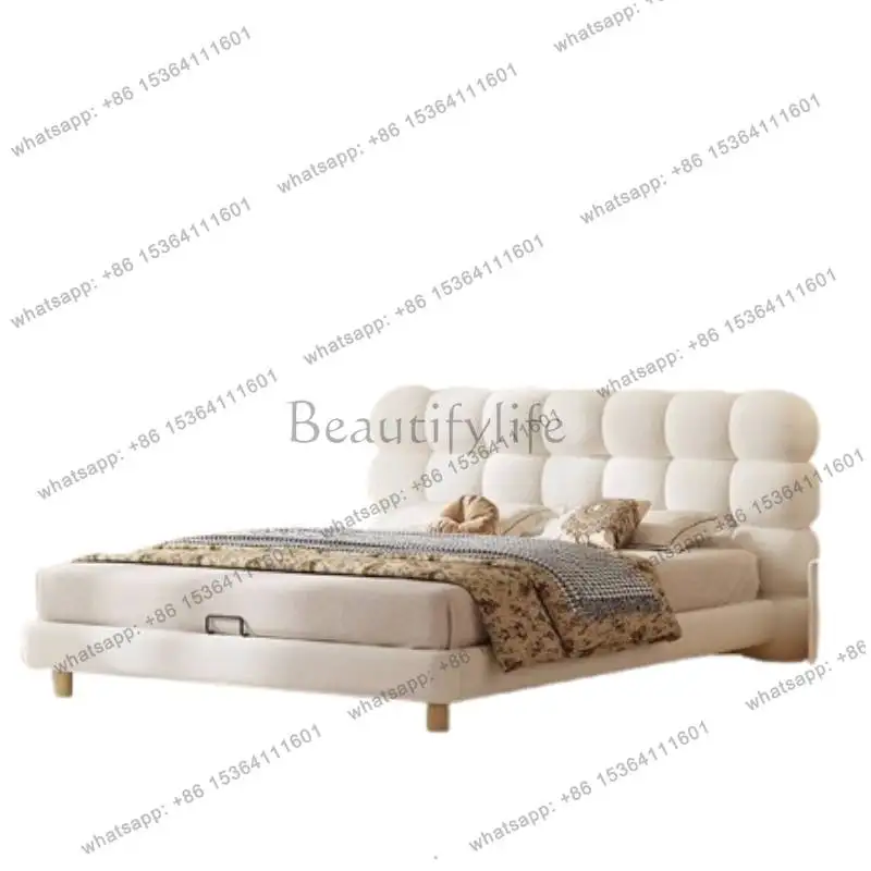YJ Covers Decoration Double Bed Accessories Frame Freeshippings Loft Double Bed Queen Bunker Camas De Dormitorio Furniture