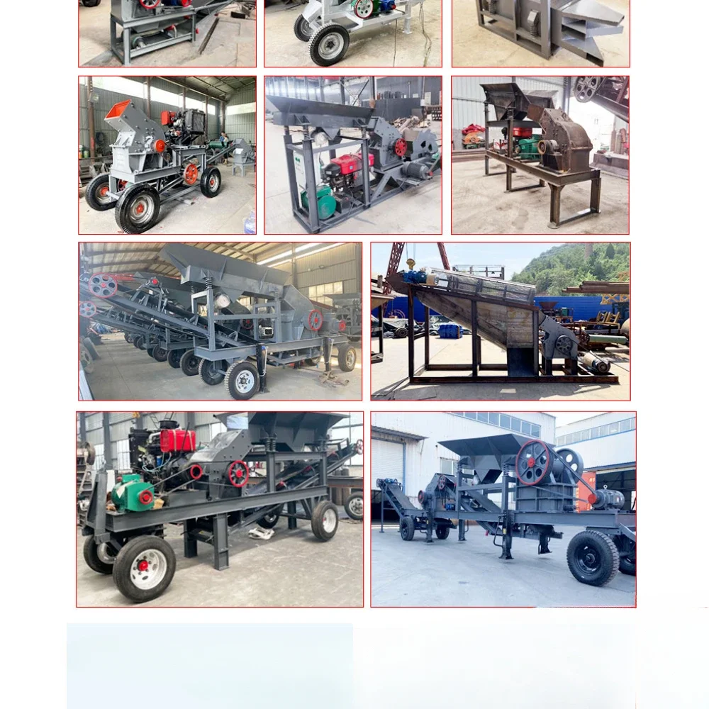 Sand making machine small stone crusher sand making machine construction waste concrete weathered stone crusher hammer crusher