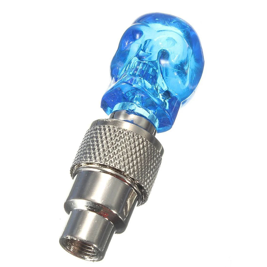 LED light valve cap spoke light for bicycle Auto Bike rim tire blue