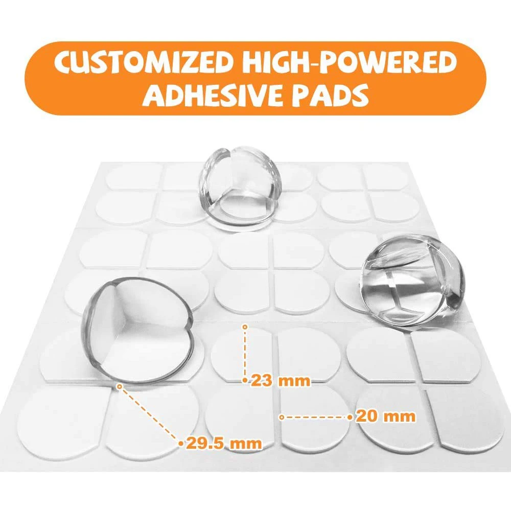 

AINY-Угловая защита, защитные уголки для детского стола, защищающие от детей, защитные приспособления для острых углов мебели (18 шт.)