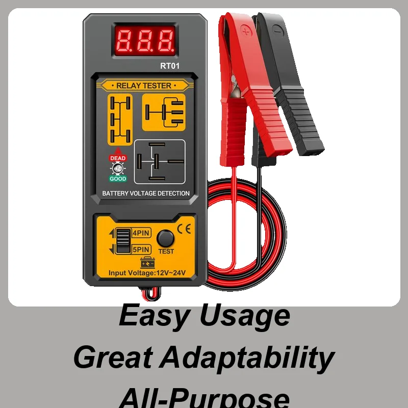 

Тестер батареи, автомобильный счетчик, диагностический инструмент, профессиональный диагностический сканер 12 В/24 В для автомобиля, грузовика, яхт, поездка на дорогу