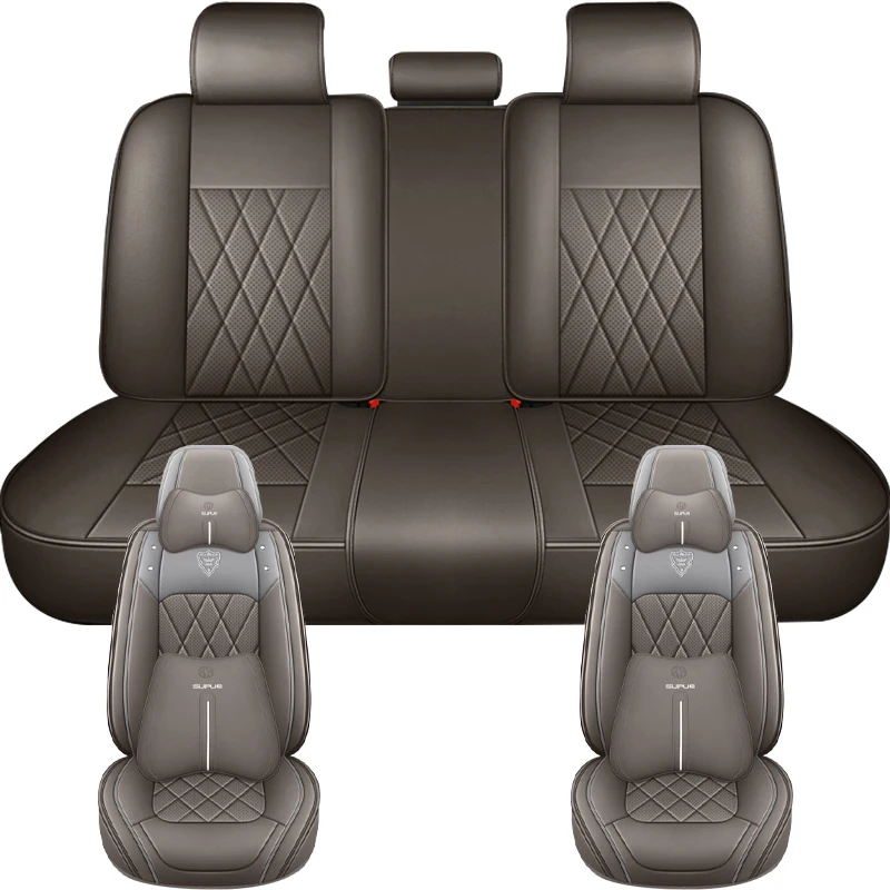 Universal Car Seat Covers Full Set 5 Seats for Volkswagen VW Golf 4 5 6 7 8 Arteon GTI Jetta Golf Alltrack Vento SportWagen Polo