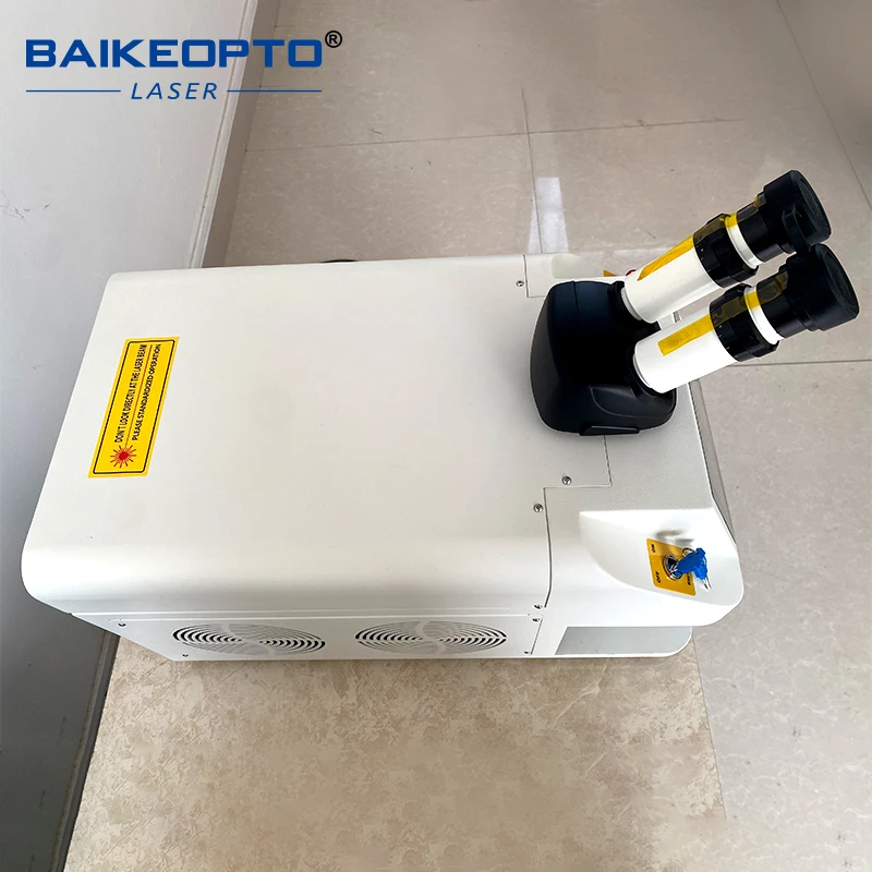 BK-JW100A Enclosed Laser Welder Machine For Gold K-gold Silver Platinum Rhodium Plated Jewelry Repair