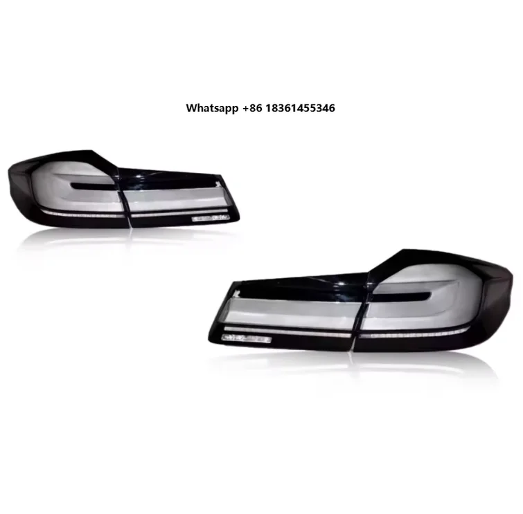 For 5 Series G30 F90 M5 2018-2021 New Condition LED Car Tail Lights Clear Lens Daytime Running Lamps 12V Car Accessories