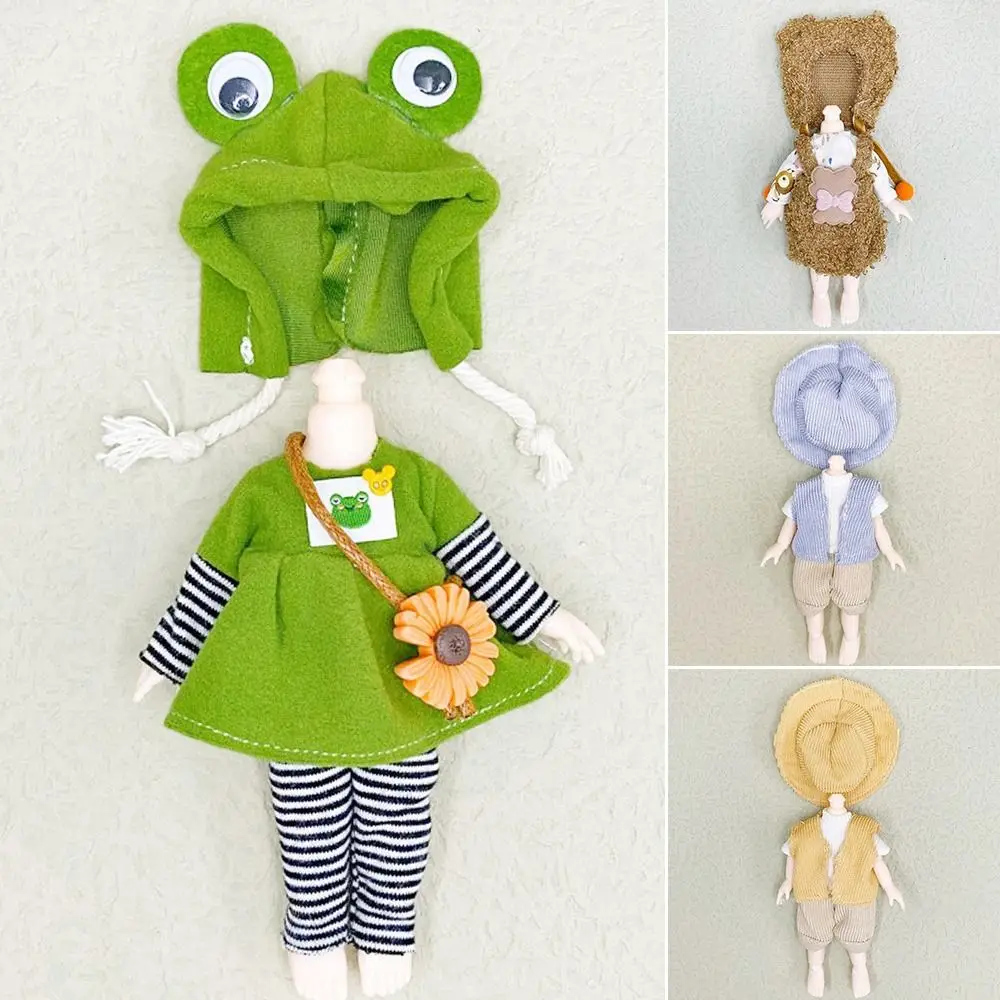 

1/12Bjd Molly Body For Ob11 Gsc Accessories Doll Clothes 16~17cm Dolls Dresses Animal Doll Suit Beautiful Doll Outfit