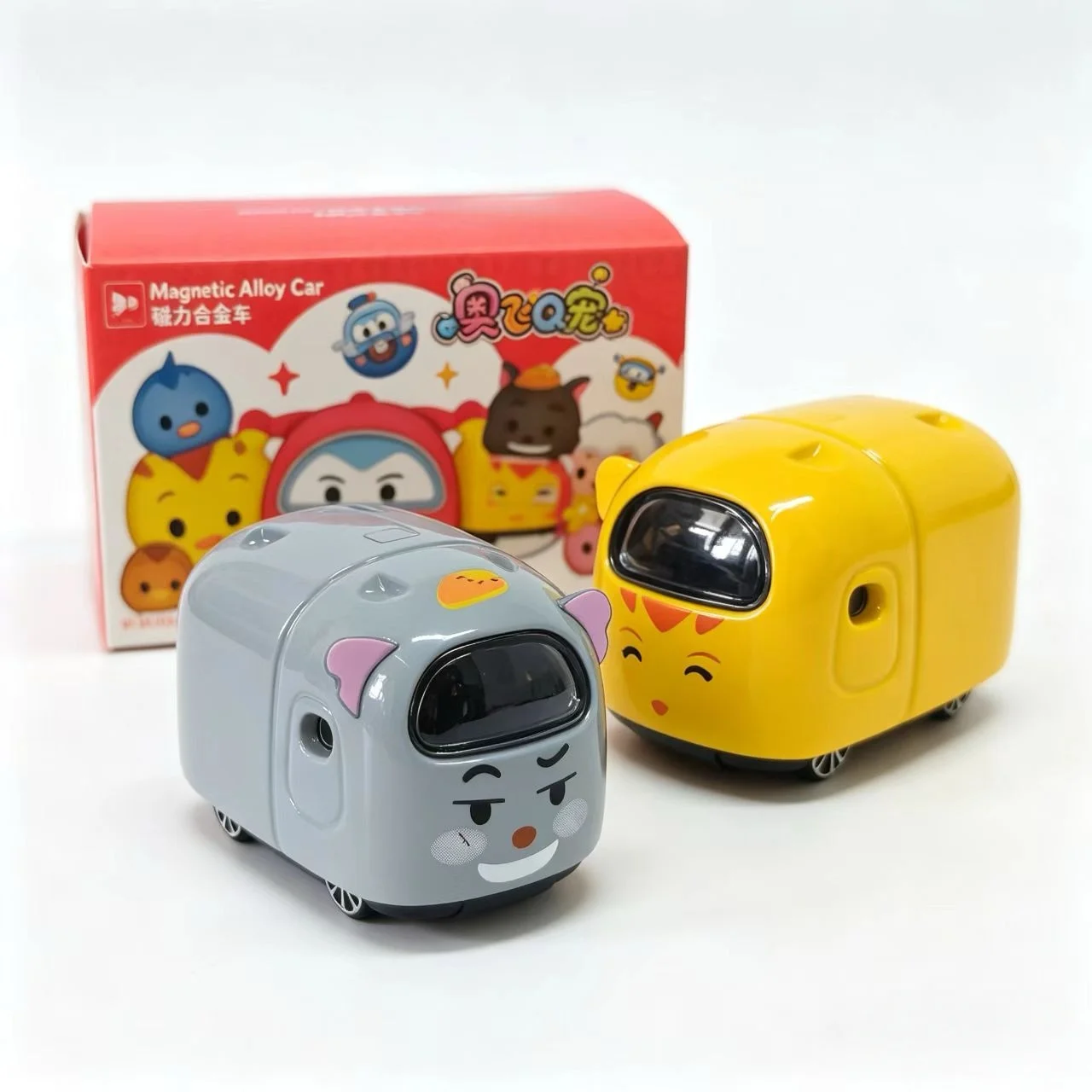 

Original AULDEY Alloy Mini Car With Magnetic Design, Classic Metal Vehicle Model, Exquisite Ornament, Fun Collectible Play Toy