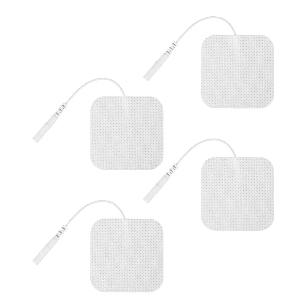 

40Pcs Reusable Sticky Self-Stick Replacement for Electrotherapy Muscle Stimulator Non-Woven Fabric