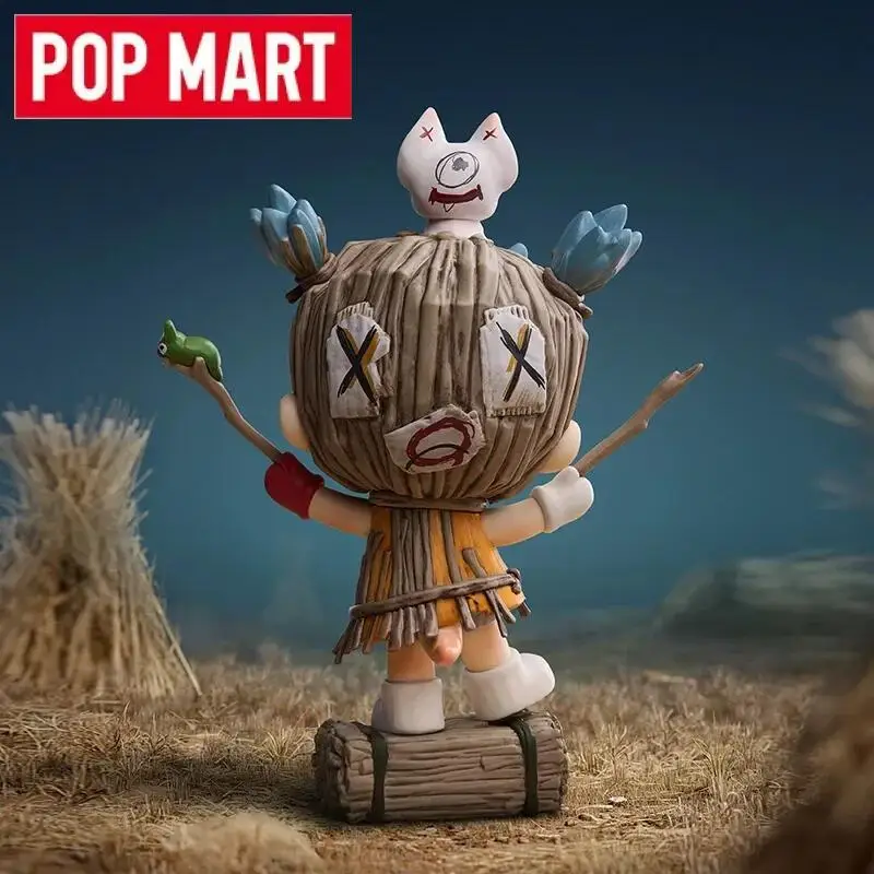 

POPMART POLAR Hide Seek The Scarecrow Never Gives Up Series Desktop Decoration Cute Model Gift Girl Toys Blind Box Guess Bag