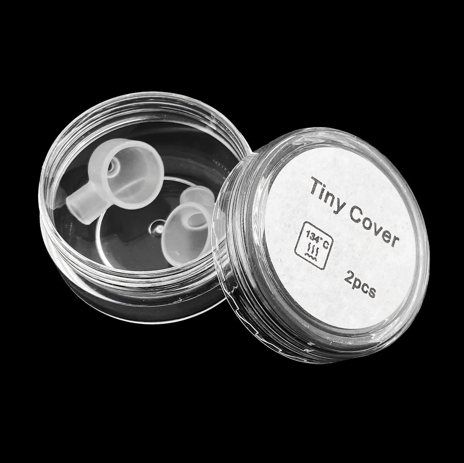 Tomenty Dental Tiny Cover for Aluminum Oxide Air Abrasion Micro Blaster Sandblaster Powder Dust Proof Cap 2pcs 134℃ Autoclave