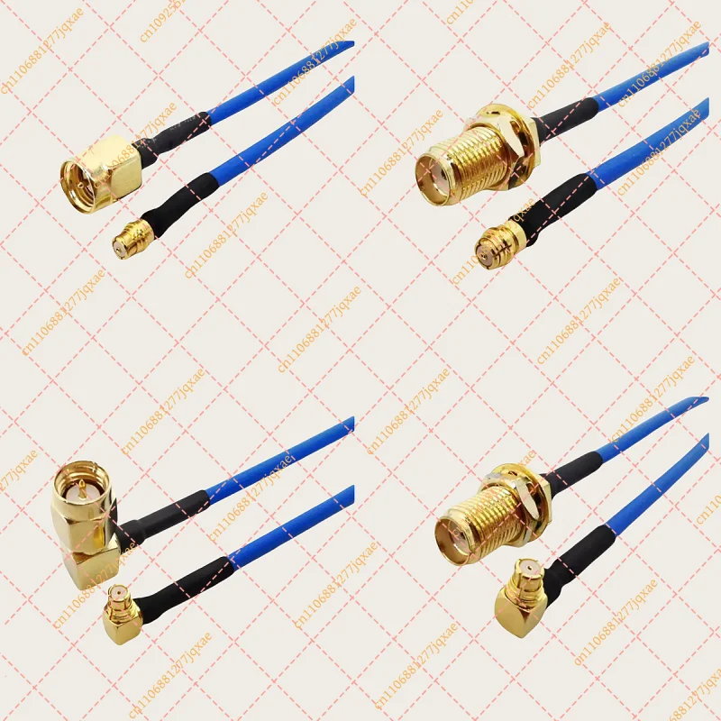 SMP Female to SMA Male Right Angle Cable | RG405 (.086