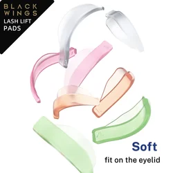 Jelly-Rizador permanente de pestañas, 4 tamaños, almohadillas de elevación, almohadillas para la Permanente de Pestañas, varillas para levantamiento de pestañas, herramienta de belleza de maquillaje