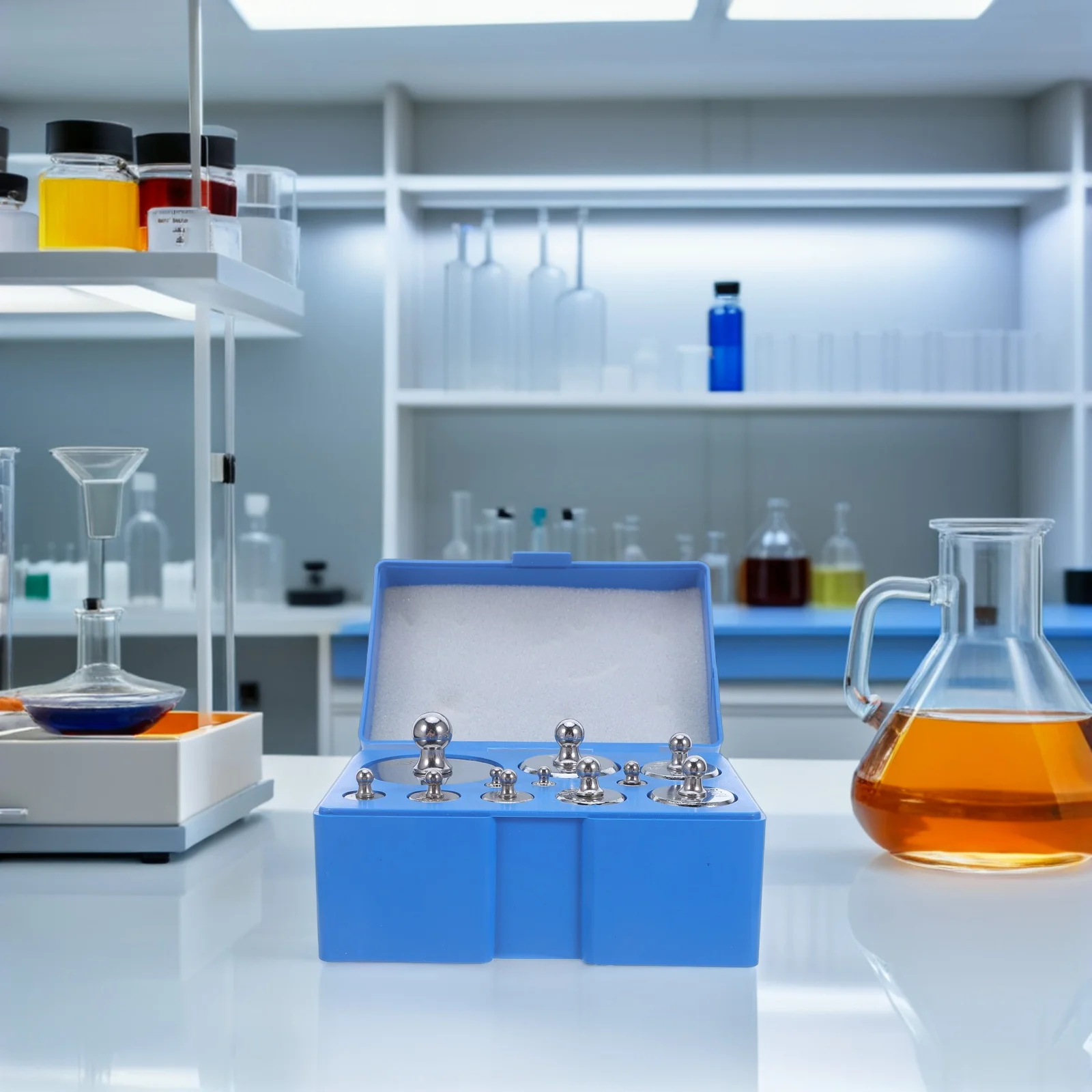 

Precise Iron Calibration Weights 1g-500g Laboratory Balance Scale Kits High Precision Measurement for Digital Scales Scientific