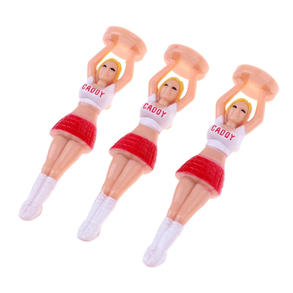 Accessories Golf Balls Standing Girl Golf Tee Golf Practice Cheerleaders Tee Lady Golf Tee Golf Ball Tees Golf Ball  Holder