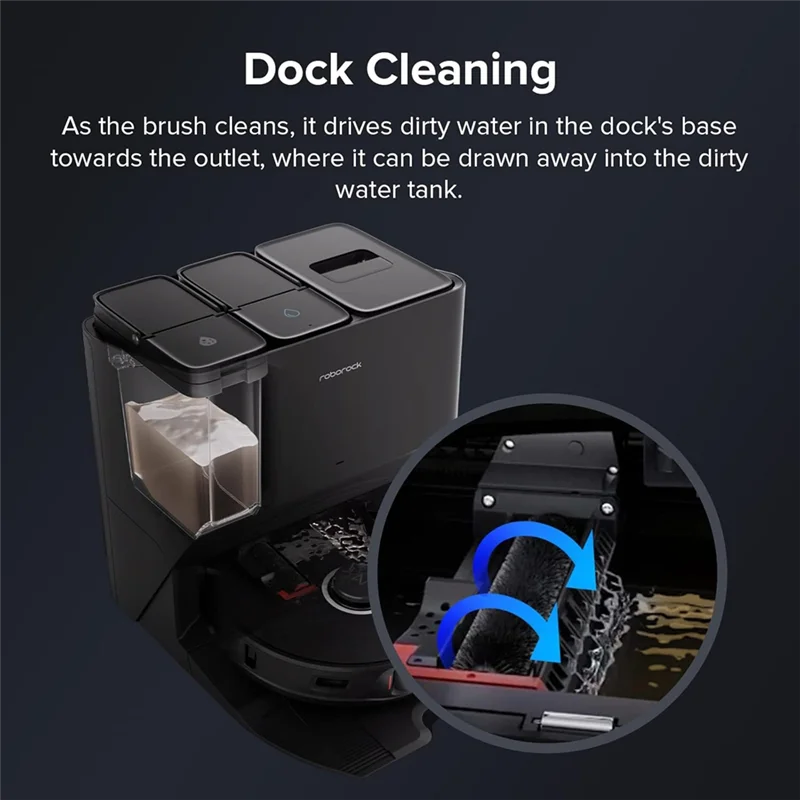 A76G-محطة شفط فلتر خزان المياه ل Roborock S7 Pro Ultra S7 Maxv Ultra/G10S/G10S PRO قطع غيار المكنسة الكهربائية