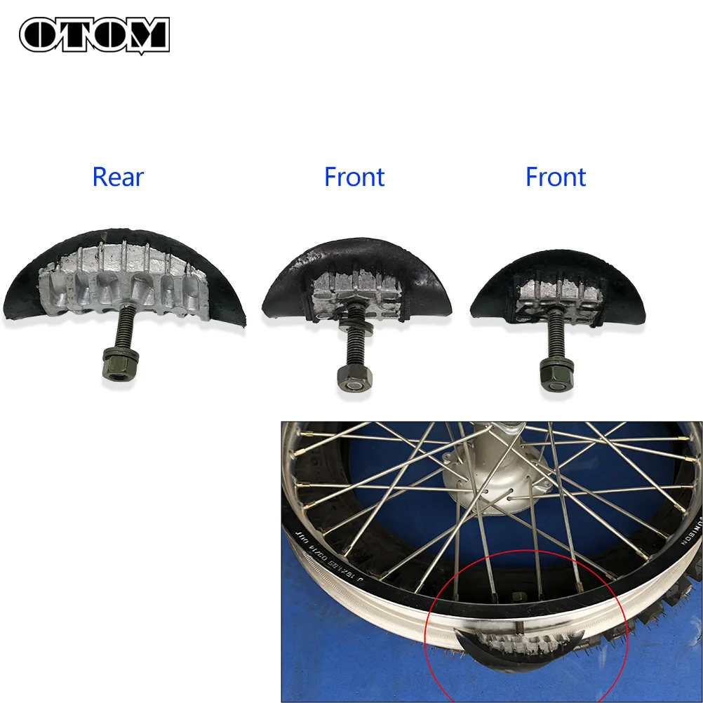 OTOM NEW Motorcycle Wheel Rim Lock Tyre Inner Tube Safe Bolt 1.6