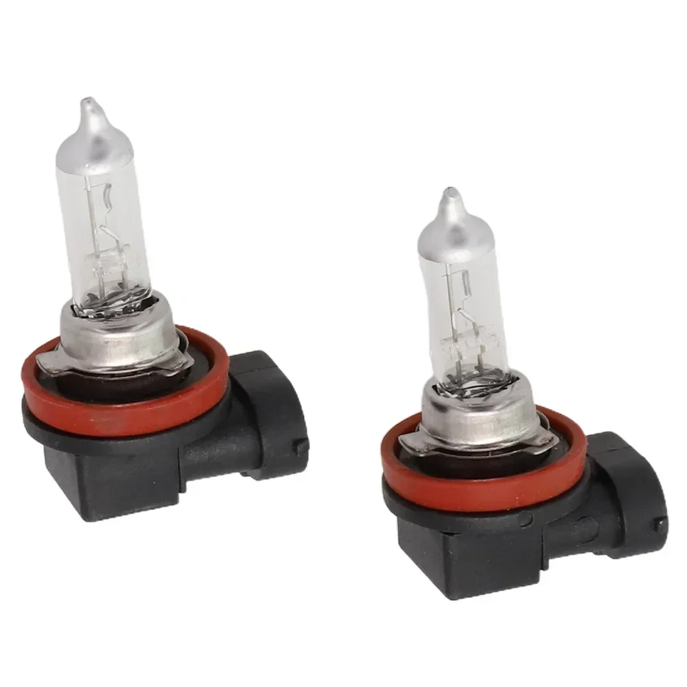 

H11 Halogen Light Vehicle 10pcs 12V 55W 6000K Accessories Car Super White Ultra White Bulb Brand New Practical
