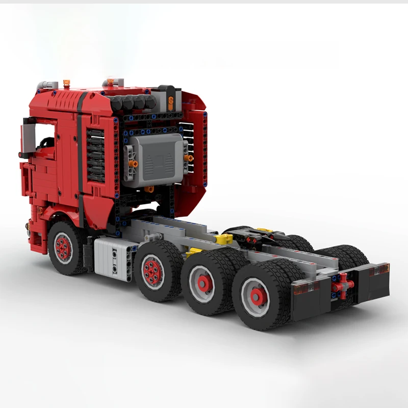 1535 Pezzi Camion da Trasporto Pesante MOC Personalizzabile Modulare Mattoncini da Costruzione Design Creativo Giocattolo Fai da Te per Ragazzi Regalo di Compleanno