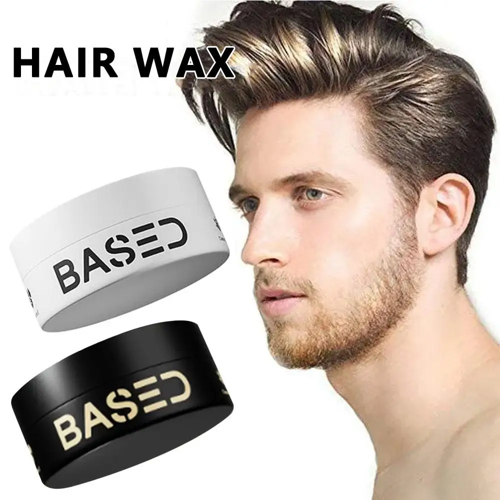 

Brand Men's Hair Styling Care BASED Hair Wax Styling Stick High Styling Low Gloss Matte Natural Lasting Refreshing Brand Cream