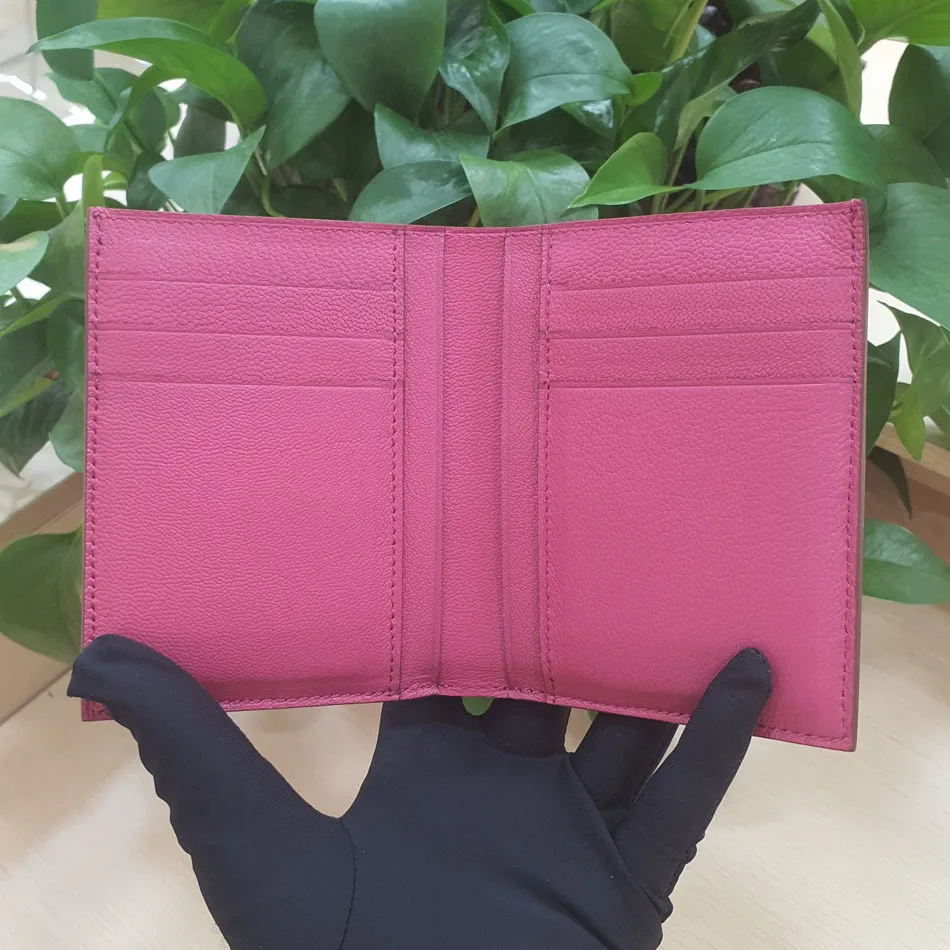 New Thai Fashion High Gloss Crocodile Genuine Leather Wallet Female Slots Business Bag Leather Vertical Bank Card Bag Purse Mens