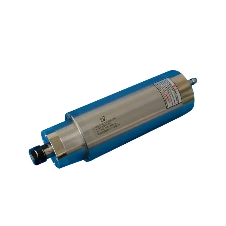 

GDK105-9Z-3KW ER20 105mm 3Kw 9000rpm 9.6A 220V Water Cooled Drilling Spindle Motor Permanent Power CNC Spindle Motor