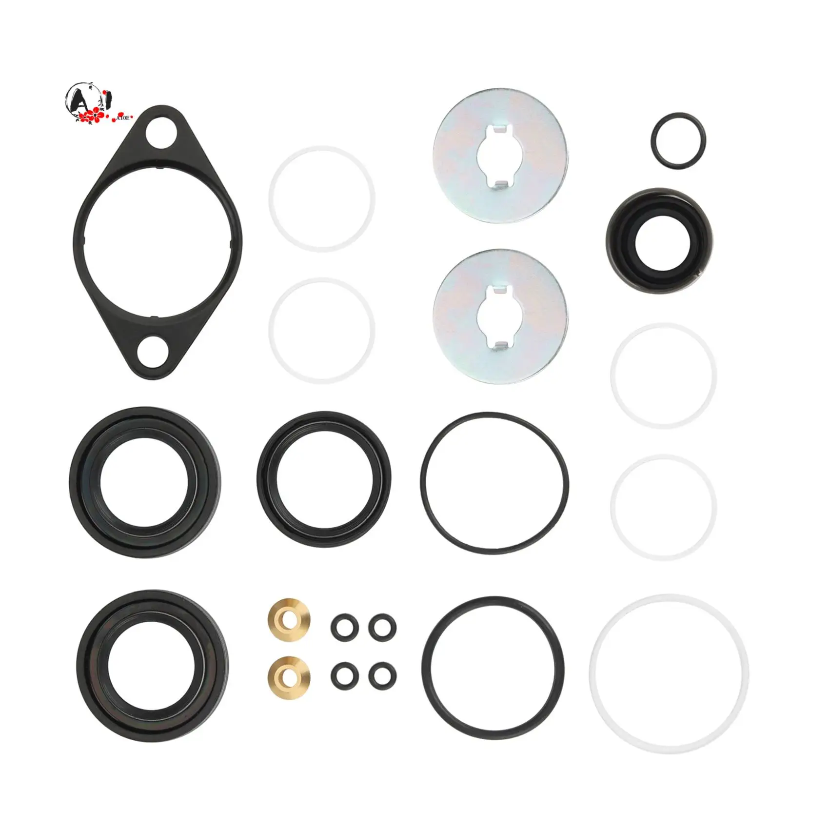 A10E-Power Steering Assembly Rack Gear Gasket Kit For Toyota Hiace 05-14 KDH/TRH/LH 04445-26140