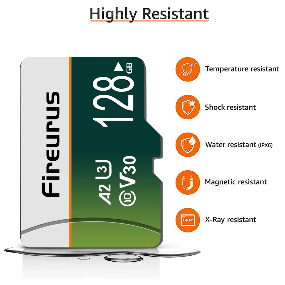 V30 A2 نمط جديد 128 جيجابايت بطاقة الذاكرة TF 64 جيجابايت بطاقة SD صغيرة سعة 32 جيجابايت U3 256 جيجابايت مايكرو TF/SD 32 جيجابايت الفئة 10 البطاقة الأصلية 256 جيجابايت