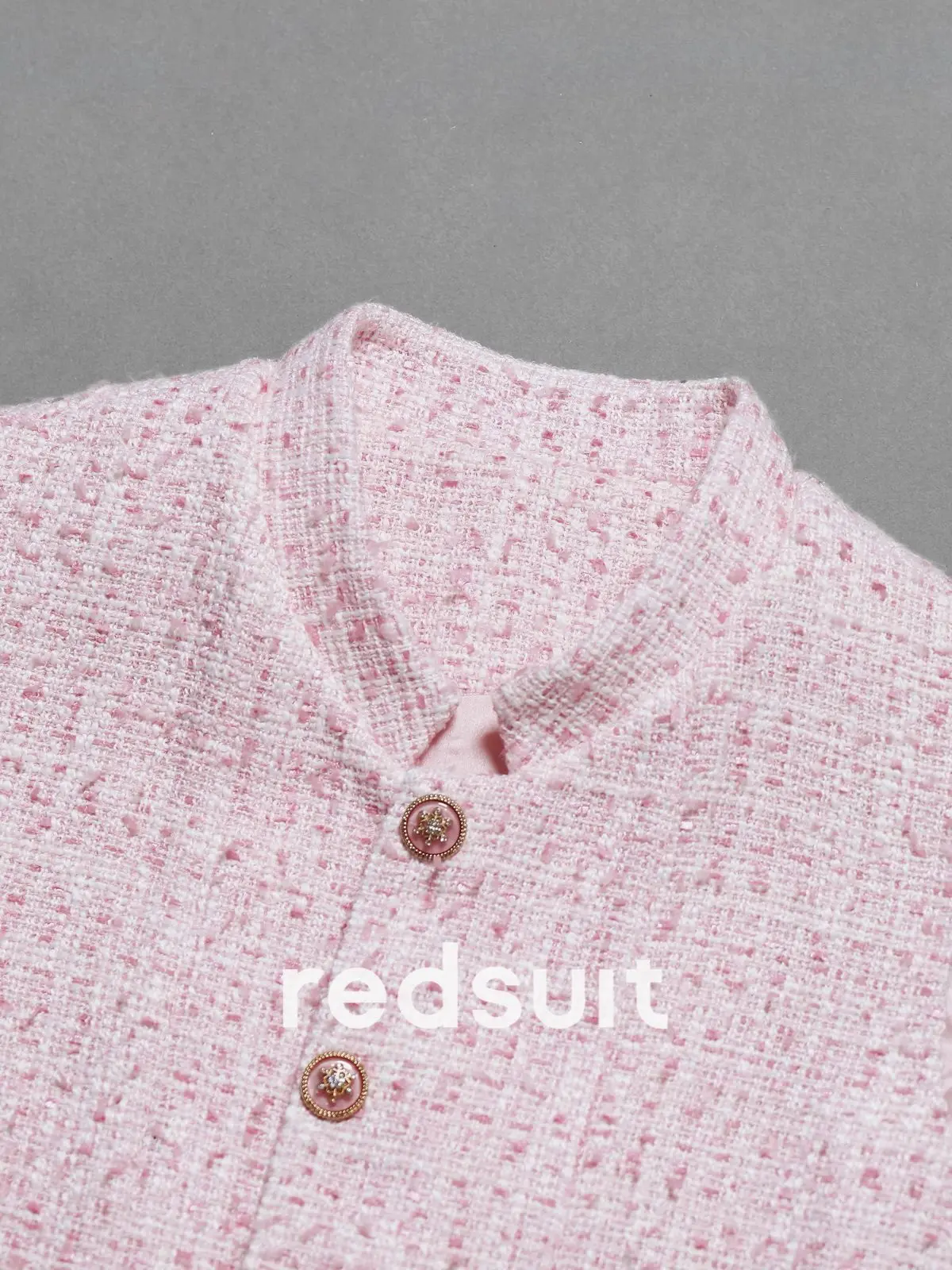 New Fashionable socialite pink vest with light luxury exquisite vest top Custom size