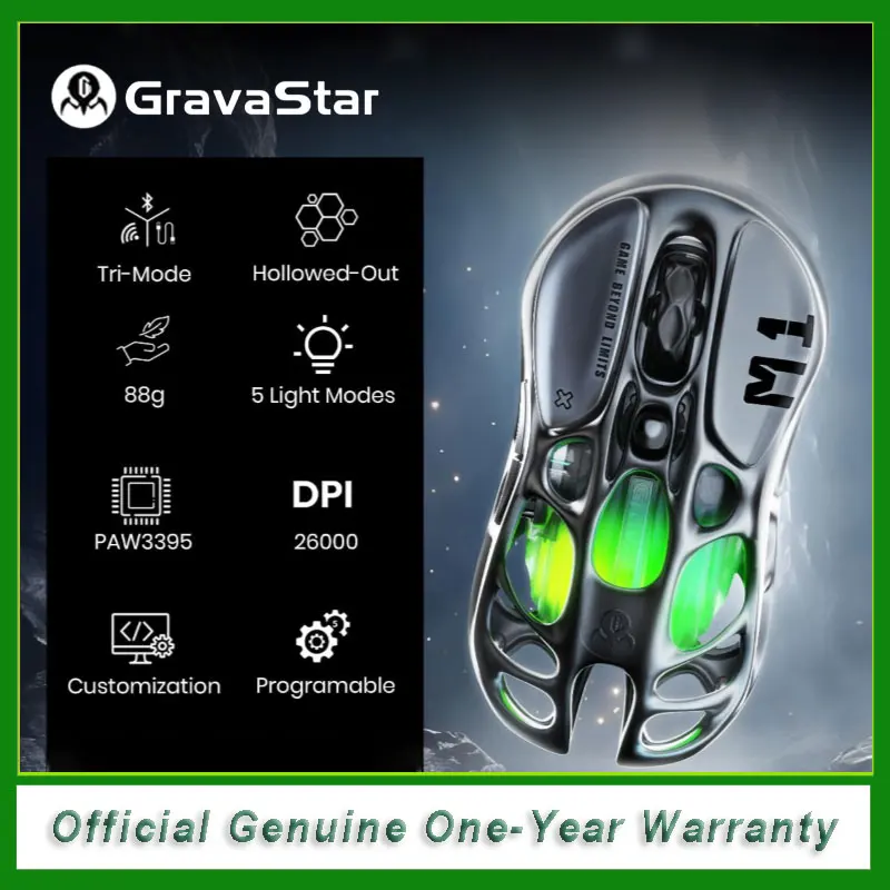 ΠΠ΅ΡΠΏΡΠΎΠ²ΠΎΠ΄Π½Π°Ρ ΠΈΠ³ΡΠΎΠ²Π°Ρ ΠΌΡΡΡ GravaStar Mercury M1 Pro, 26000 ΡΠΎΡΠ΅ΠΊ Π½Π° Π΄ΡΠΉΠΌ, ΠΏΡΠΎΠ²ΠΎΠ΄Π½Π°Ρ / 2,4 ΠΠΡ / Bluetooth GLOWSYNC RGB ΠΠ΅ΡΠΏΡΠΎΠ²ΠΎΠ΄Π½Π°Ρ ΠΈΠ³ΡΠΎΠ²Π°Ρ ΠΌΡΡΡ GravaStar Mercury M1 Pro, 26000 ΡΠΎΡΠ΅ΠΊ Π½Π° Π΄ΡΠΉΠΌ, ΠΏΡΠΎΠ²ΠΎΠ΄Π½Π°Ρ / 2,4 ΠΠΡ / Bluetooth GLOWSYNC RGB