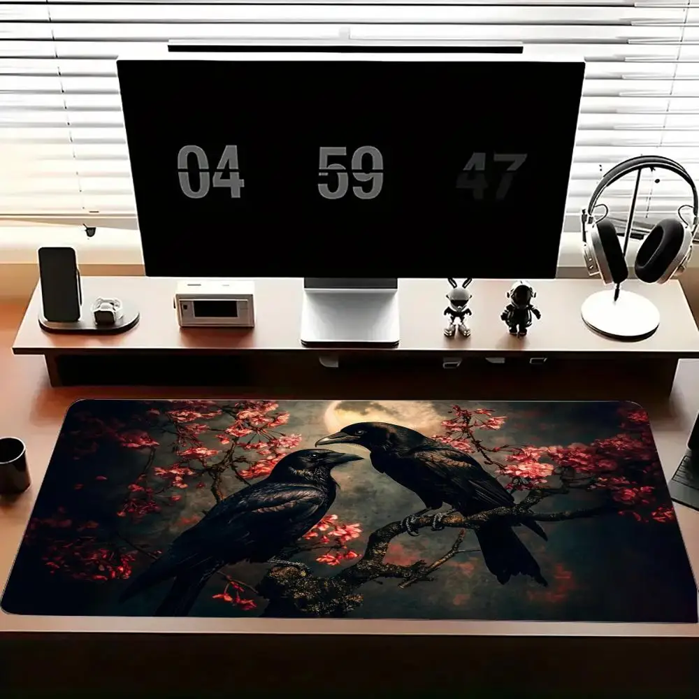 

Vintage Dark Mouse Pad Computer New XXL MousePads Keyboard Mat Gamer Soft Office Carpet Table Mats Desktop Long Mouse Pad