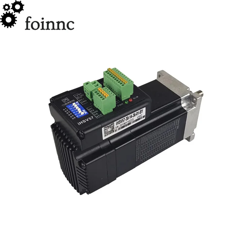 NEMA23 JMC integrated servo IHSV57-30-14-36-01-BY driver มอเตอร์ 140W 0.45NM 3000rpm DC36V