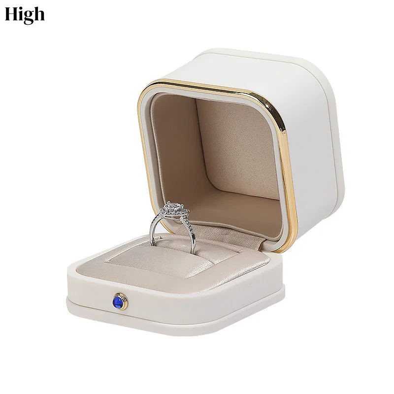 

New Luxury Jewelry Box Jewelry Display Ring Pendant Necklace Gift Box Organizer Wedding Ring Storage Earrings Display