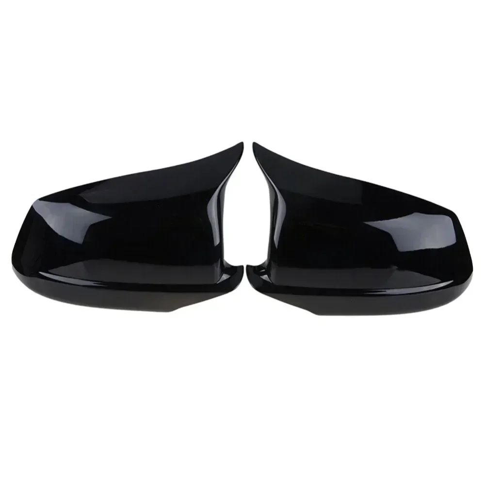 2pcs Auto Left Right Gloss Black Rear Mirror Cover For BMW 5 Series F10 F11 F18 Pre-Lci M5 2011 2012 2013 51167216369 511672163