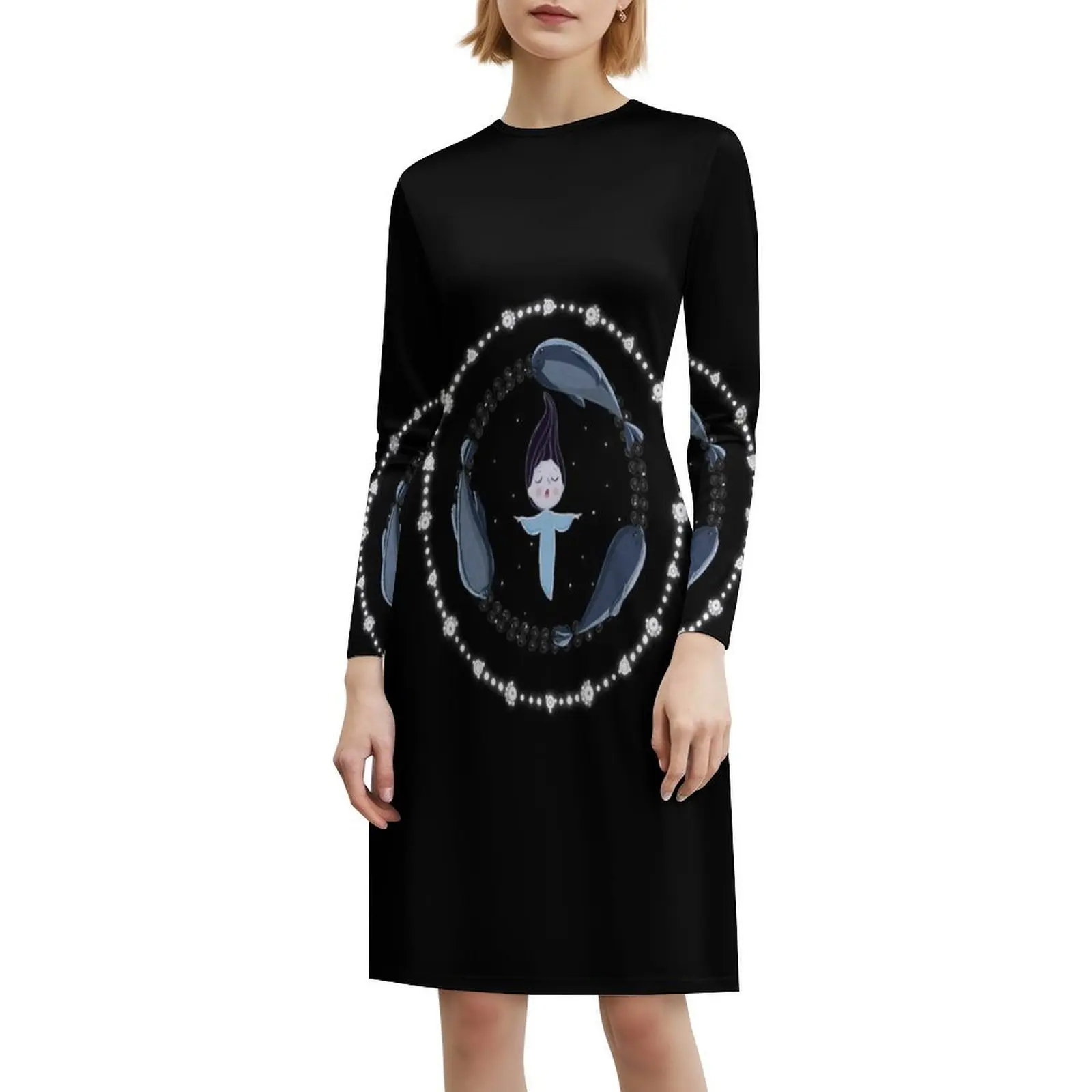 Song Of The Sea Selkie And Seals Tank Top Bohemian Sleeveless Dress For Women Print Beach Party Dresses Sea Song Of The Sea #6