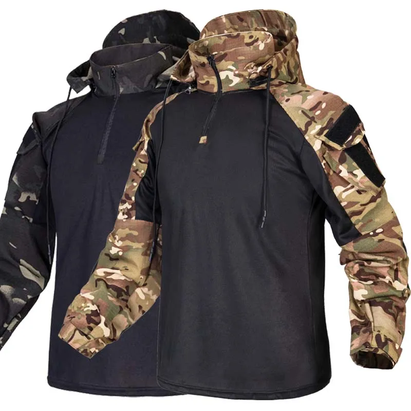 Camisas militares Multicam de camuflaje CP del ejército de EE. UU., camisa táctica con capucha, resistente al desgaste, ropa para Airsoft, Paintball, Camping y caza