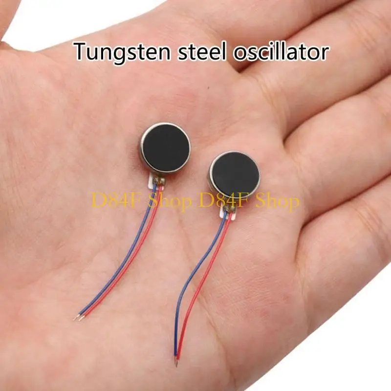 D84F MobilePhone Micro Flat Vibration Motor Coin Motor Mini Vibrator Motor 1.5-3.7V