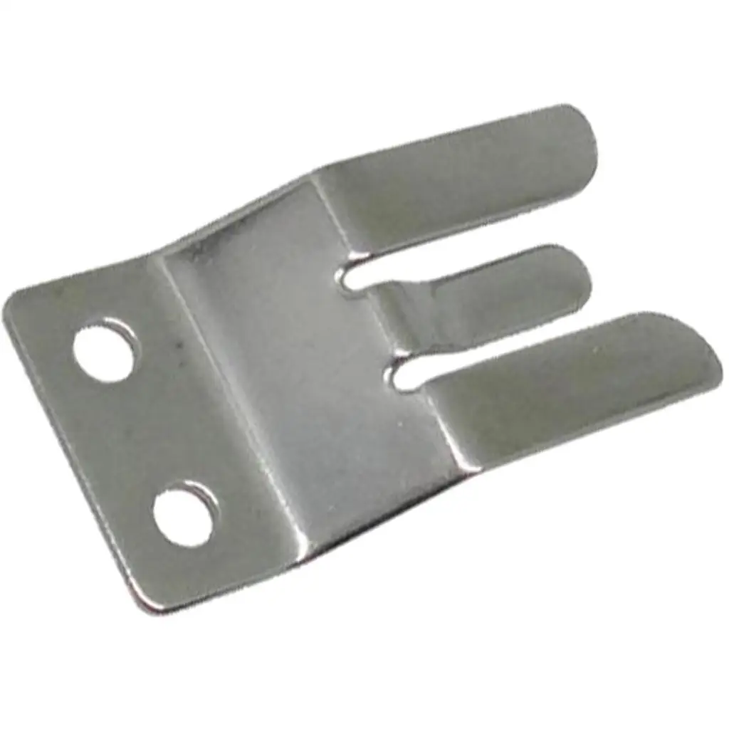 Clip de Micrófono Marino de Acero Inoxidable 304, Soporte Universal de Micrófono de Una Pieza con Resorte para Radios VHF CB y Llamadores de Barco