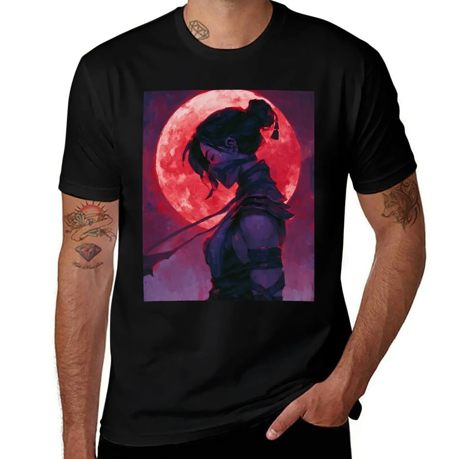 

Deadly Sais Mileena Mortal Kombat T-Shirt blanks funny costumes T-shirts oversize baggy shirts Short sleeve tee men