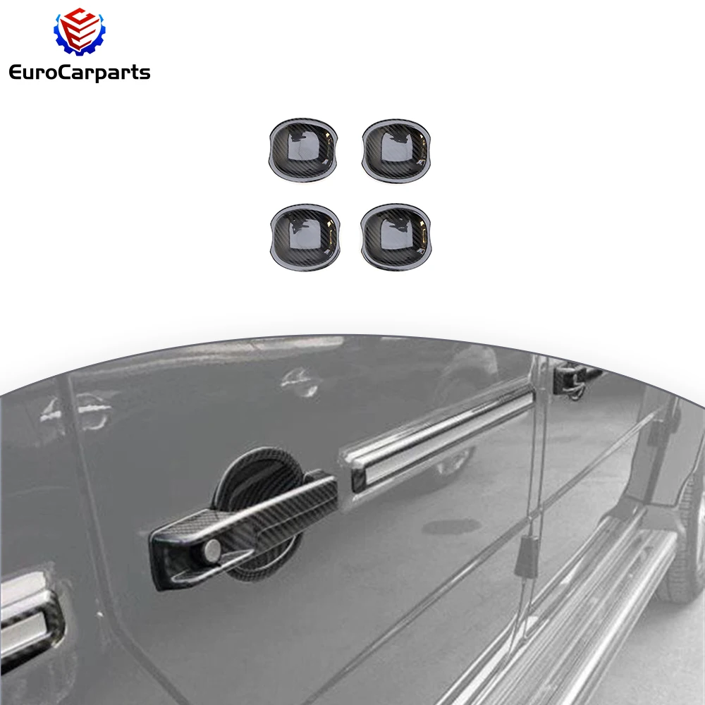 

Door Handle Base Cover for G class w464 G500 g63 g65 dry carbon fiber front 4 doors handle base cover car accessories Exterior