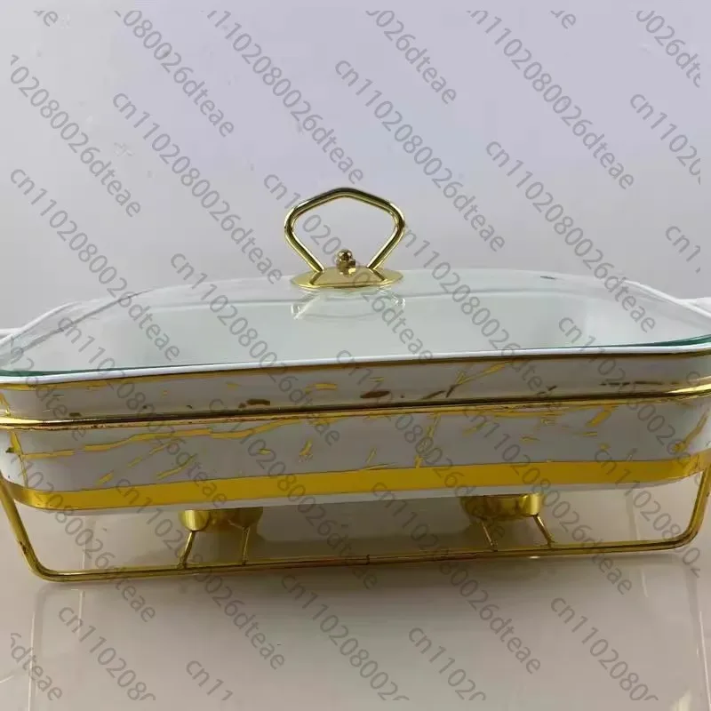 

Ceramic pot, baking plate, dry pot, hotel tableware, creative catering,fruit plate