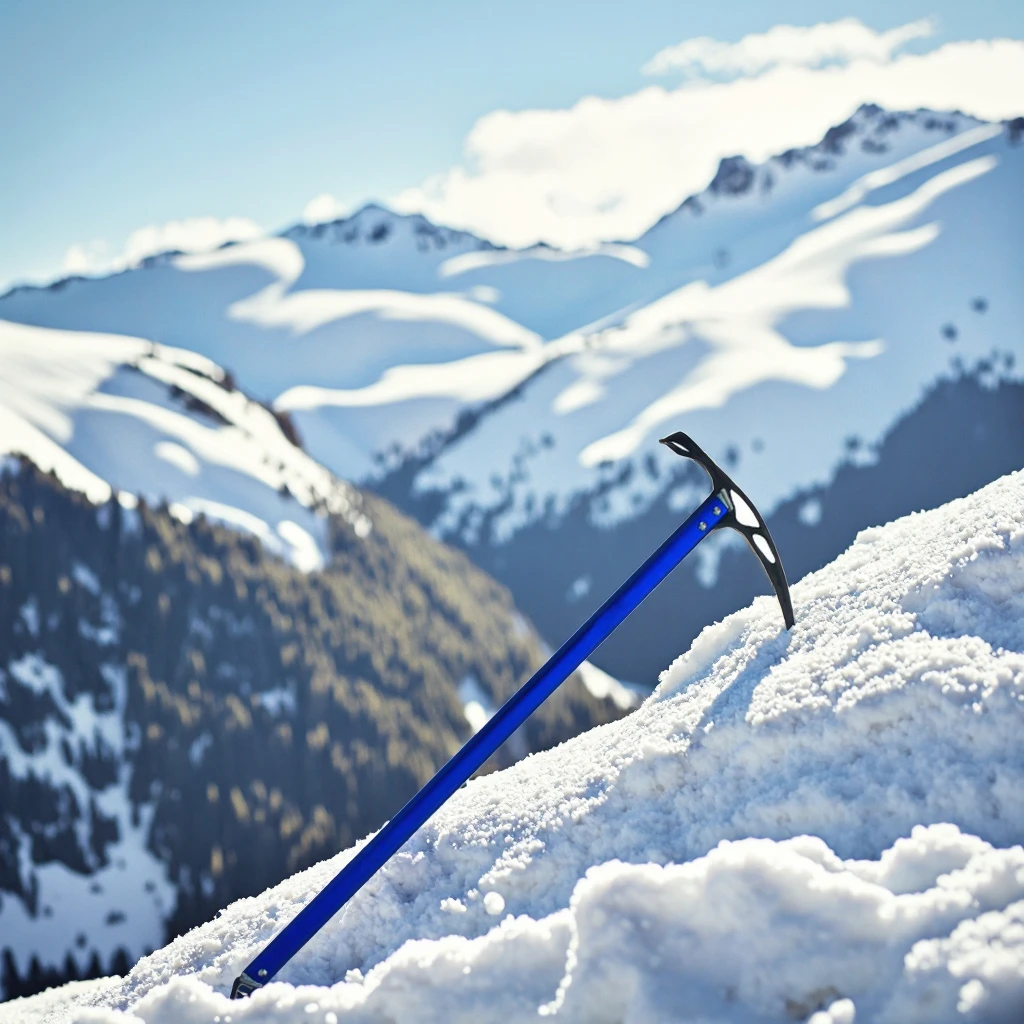 

Ice Axe Length Guide 2 In 1 Mountaineering Kit: Classic Ice Axe With Detachable Ski Pole Adapter
