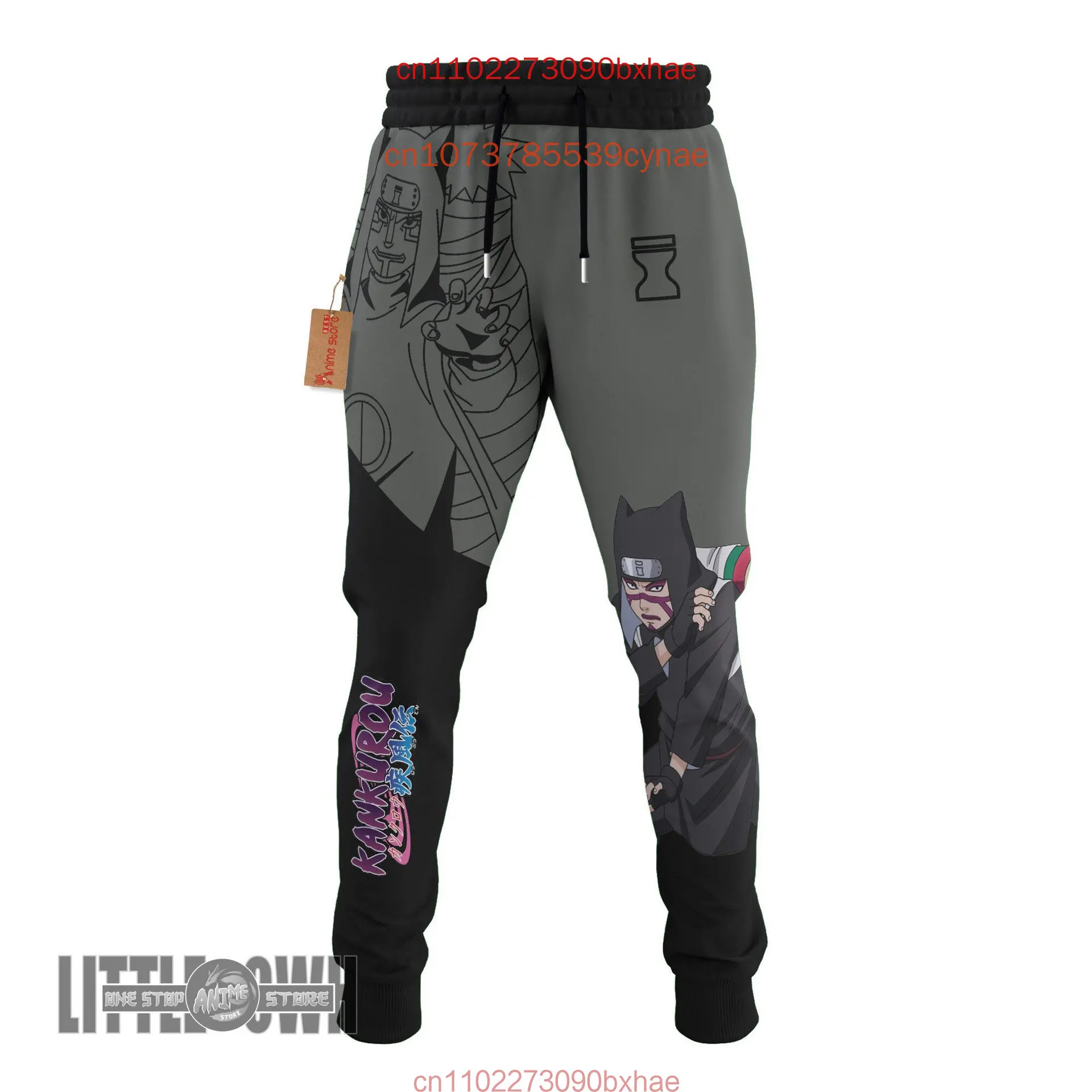 2025 Herbst und Winter Neue Anime Naruto Jogger 3D-Druck Mode Straßensport Herren- und Damen-Jogginghose