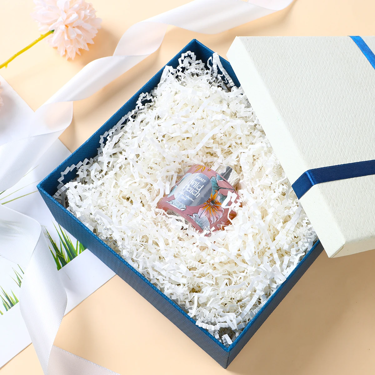 

Raffia Shredded Paper Silk Wedding Souvenir Packaging Material Gift Box Filling Gift Box Wedding Candy Box Pleated Paper Filling