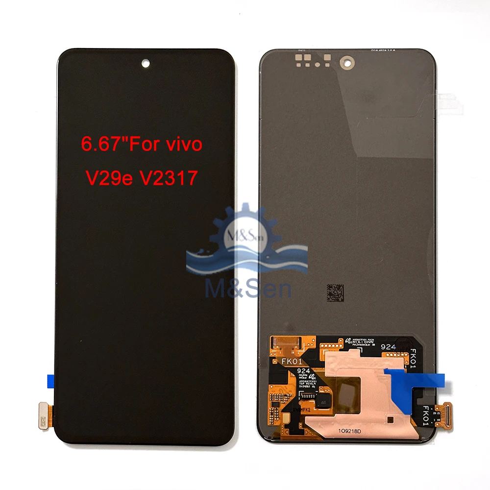 Pantalla LCD AMOLED Original para Vivo V29 5G V2250 V29 Pro V2251 V29e V29 Lite para Vivo V30 V2318 V30E V2339 V30 Pro Frame