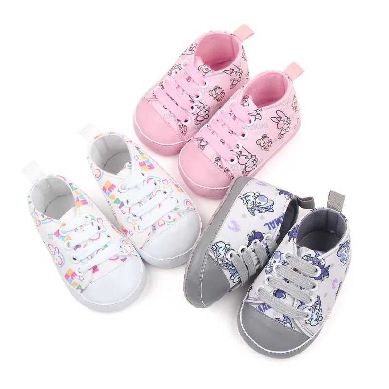 Spring and autumn hot cartoon canvas soft-soled toddler baby shoes YS-18